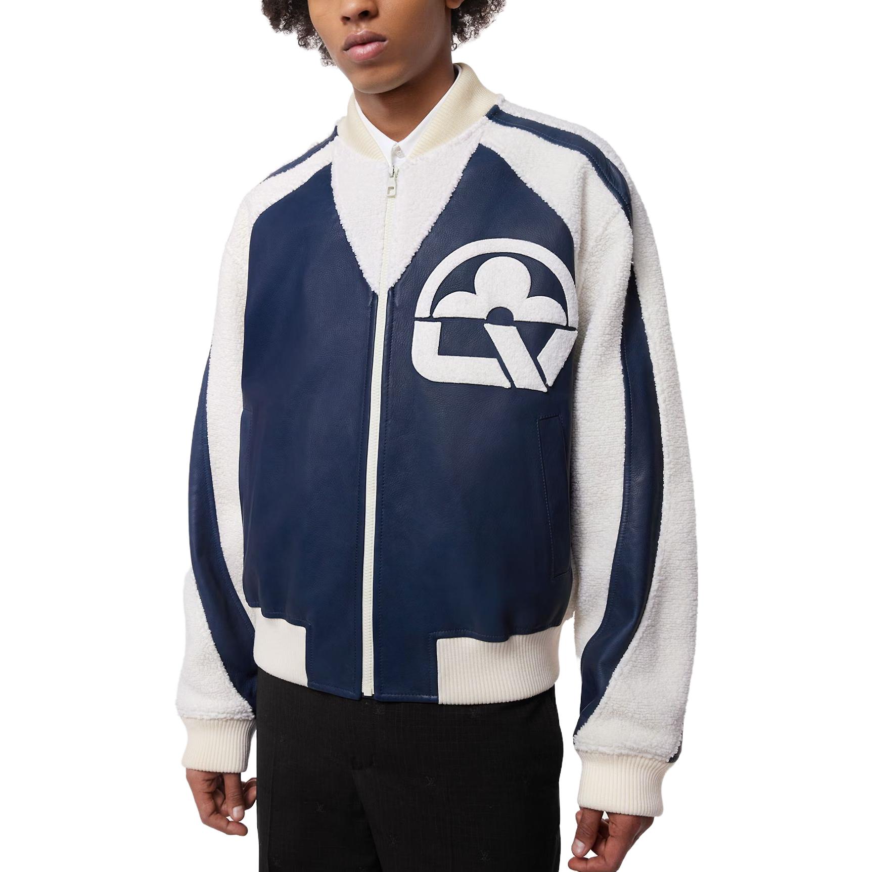 LOUIS VUITTON FW23 Floral Monogram Jacket Blue . 1ABOCU 圖 4