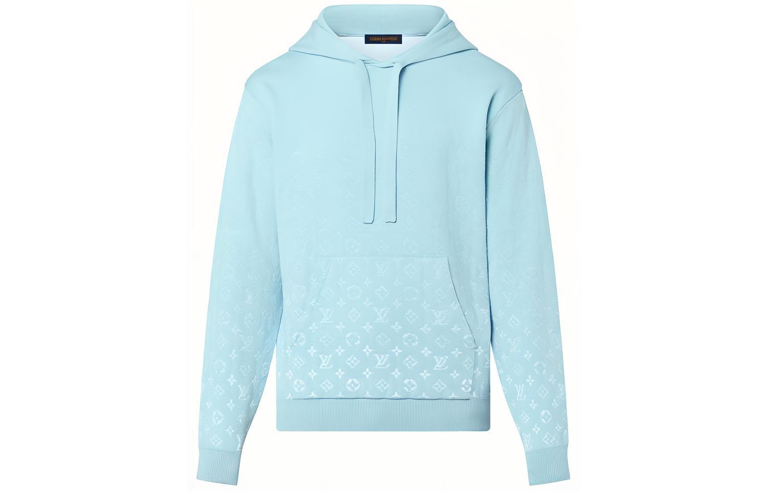 LOUIS VUITTON FW23 Gradient Hoodie Blue -  Fall Collection. 1AARPL 圖 2