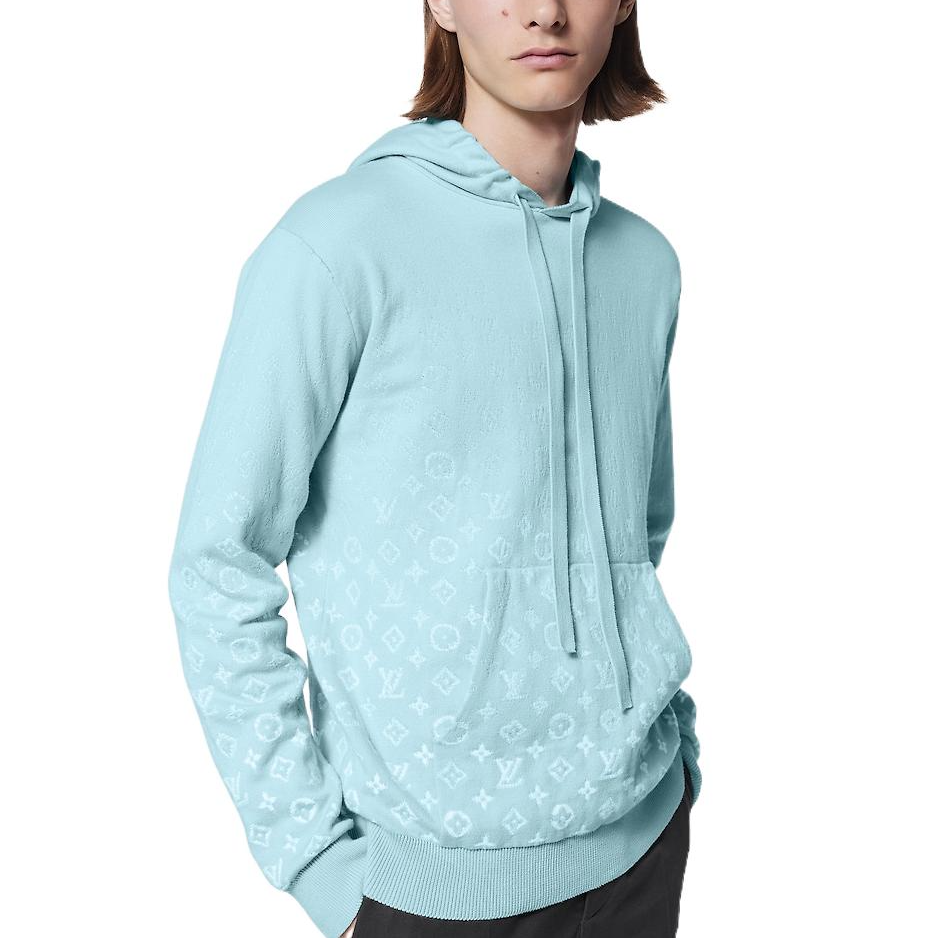 LOUIS VUITTON FW23 Gradient Hoodie Blue -  Fall Collection. 1AARPL 圖 5