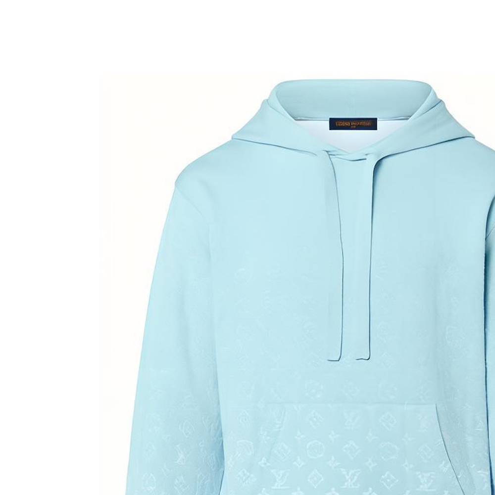 LOUIS VUITTON FW23 Gradient Hoodie Blue -  Fall Collection. 1AARPL 圖 6