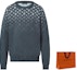 Cheap Sudadera Louis Vuitton FW23 Logotipo Degradado Cuello Redondo. 1AFAPN