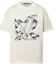 Order 路易威登 FW23 logo 动物印花白色圆领T恤 1ABXR6