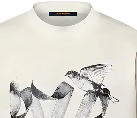 路易威登 FW23 logo 动物印花白色圆领T恤 1ABXR6 Sizing 路易威登 FW23 logo 动物印花白色圆领T恤 1ABXR6