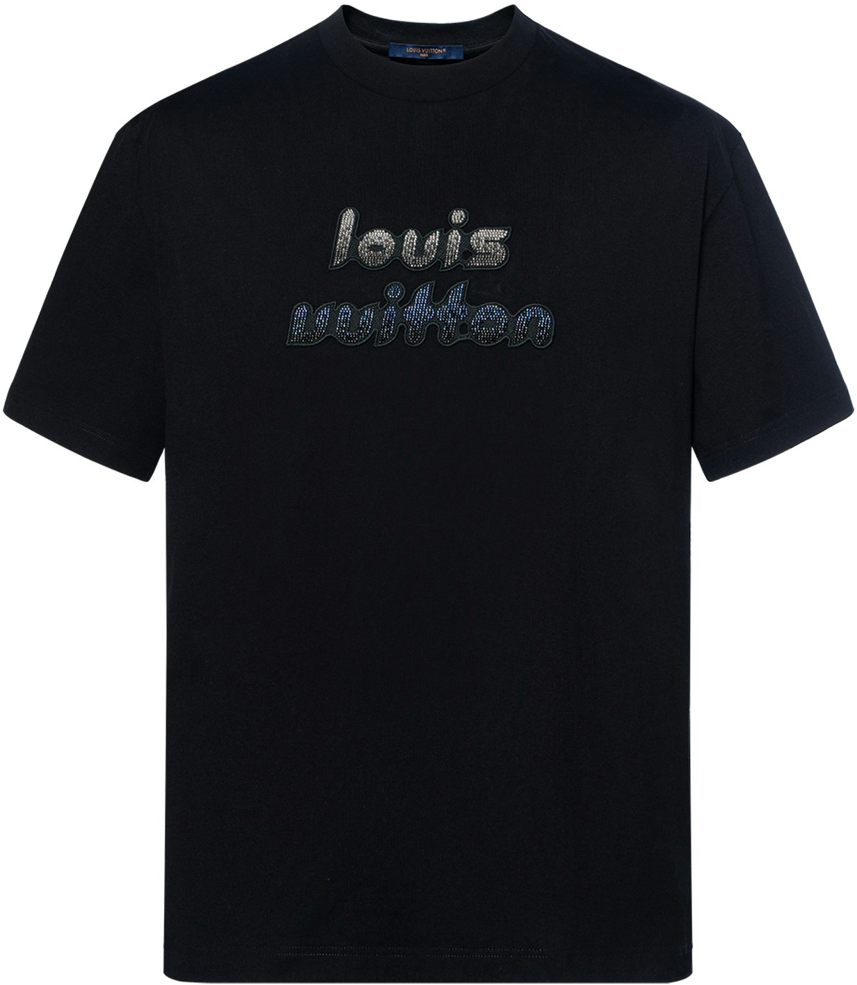 louis-vuitton-fw-23-logo-beaded-embroidered-crewneck-t-shirt-black-tee-1-abykq