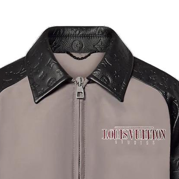 Details for 路易威登 FW23 灰色壓印Logo長袖外套 1ABZKG