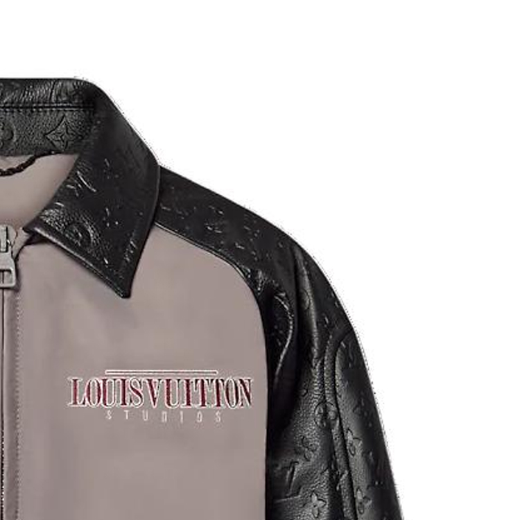 Sizing 路易威登 FW23 灰色壓印Logo長袖外套 1ABZKG