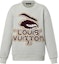 Order LOUIS VUITTON FW23 Logo Crewneck Sweatshirt Hijau Muda Lelaki. 1ABYJU