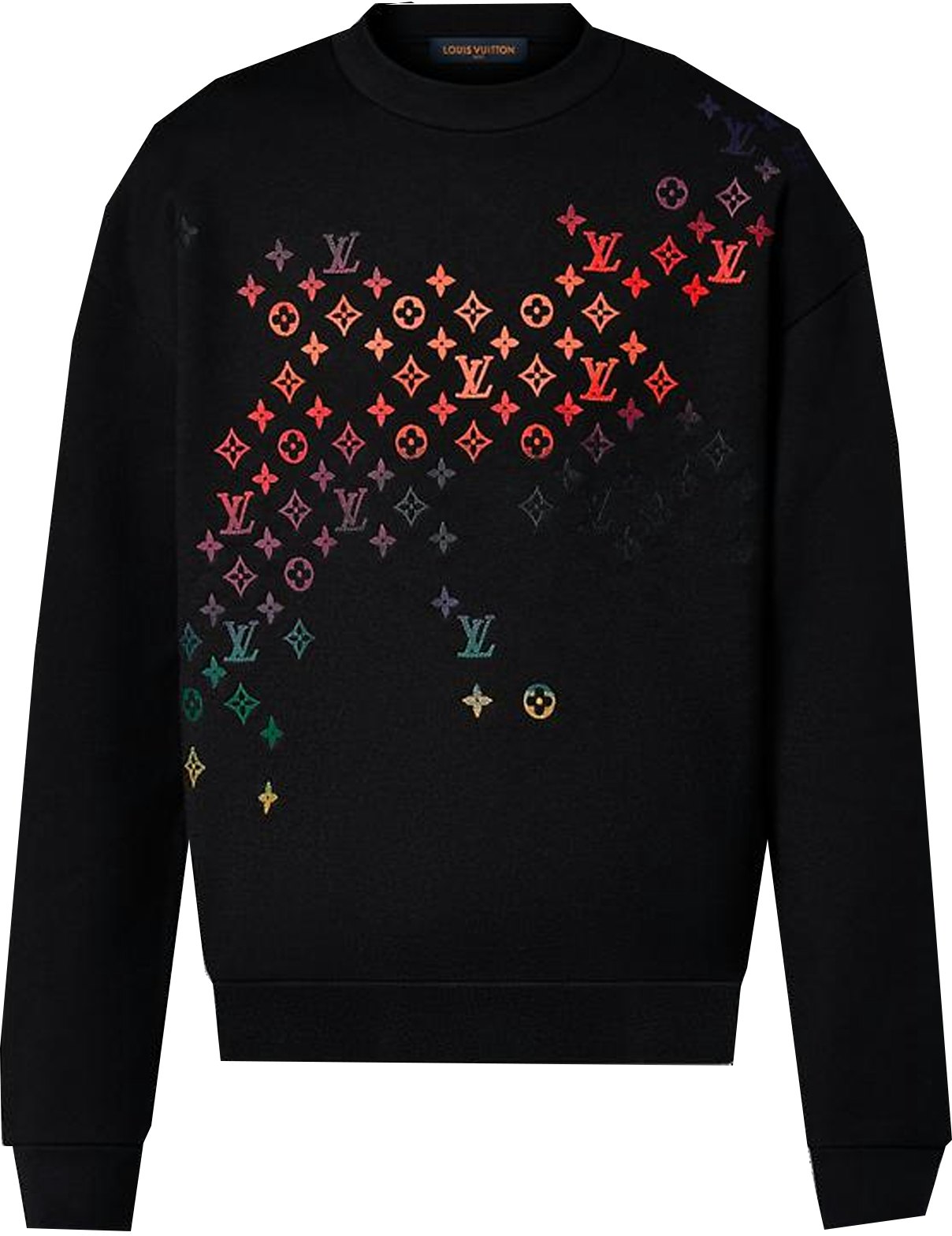 louis-vuitton-fw-23-logo-embroidered-knit-crewneck-sweater-black-men-1-afb-69