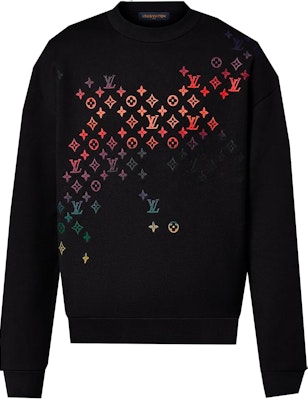 LOUIS VUITTON FW23 Sweater Rajut Logo Bordir Hitam Pria 1AFB69 Buy LOUIS VUITTON FW23 Sweater Rajut Logo Bordir Hitam Pria 1AFB69