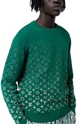 Sudadera Hombre Verde Manga Larga LOUIS VUITTON FW23 Logo Degradado. 1ABIYO Details for Sudadera Hombre Verde Manga Larga LOUIS VUITTON FW23 Logo Degradado. 1ABIYO