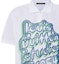 Details for 路易威登 FW23 男士白色标志印花休闲 POLO 衫. 1ABY09