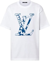 LOUIS VUITTON FW23 Logo Print Short Sleeve T-Shirt White Edition 1AFANA LOUIS VUITTON FW23 Logo Print Short Sleeve T-Shirt White Edition 1AFANA