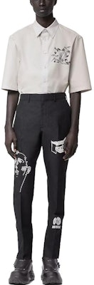 Kemeja LOUIS VUITTON FW23 Logo Putih Lengan Pendek Lelaki. 1ABY2W Shop Kemeja LOUIS VUITTON FW23 Logo Putih Lengan Pendek Lelaki. 1ABY2W