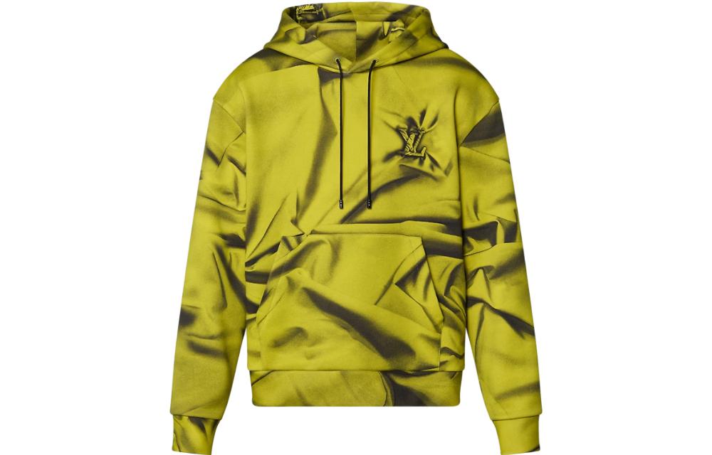 Order ルイヴィトン FW23 ロゴスプレー エフェクト パーカー アニスグリーン. 1ABJF6