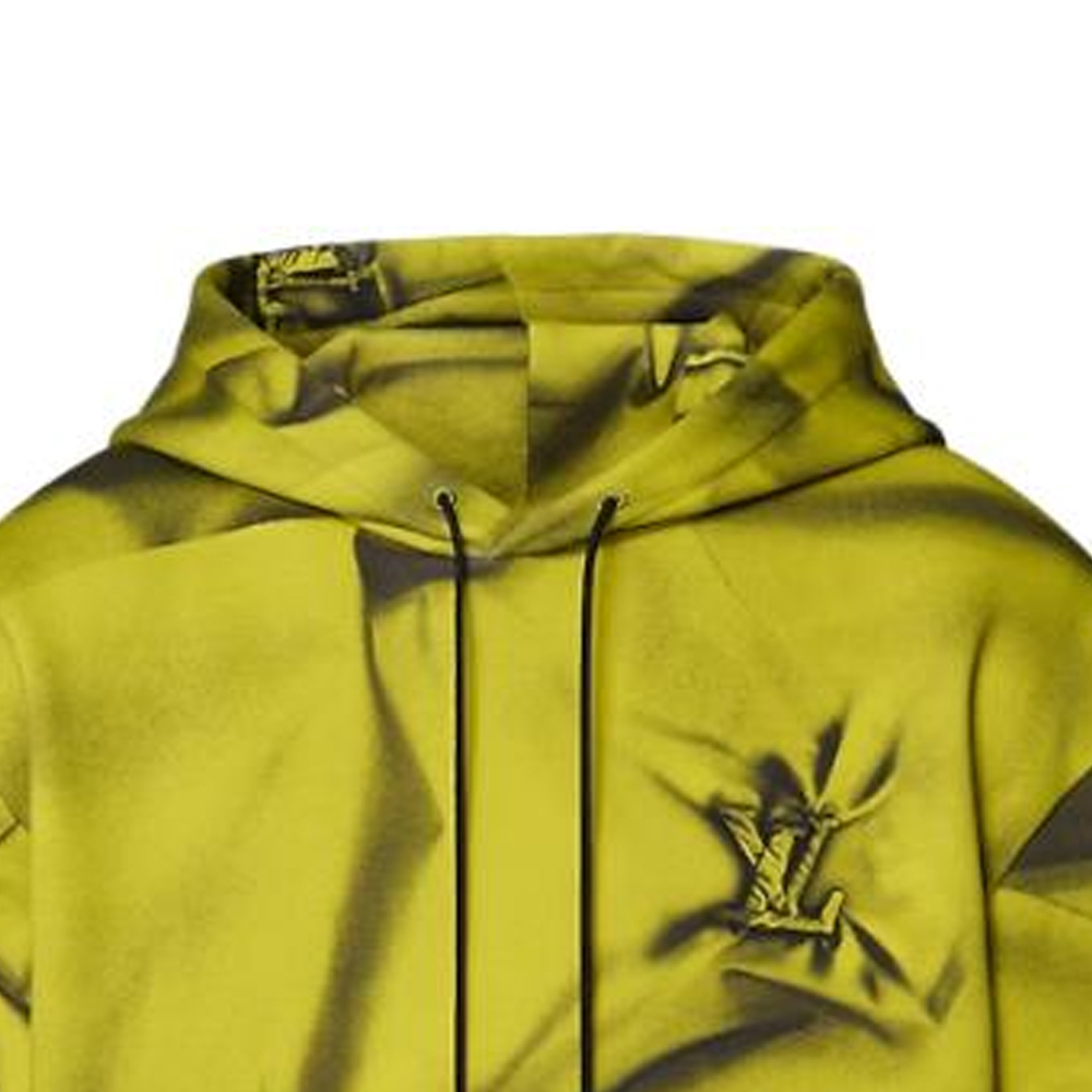 Details for ルイヴィトン FW23 ロゴスプレー エフェクト パーカー アニスグリーン. 1ABJF6