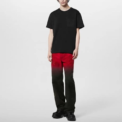 ルイヴィトン FW23 モノクローム ポケット付きクルーネックTシャツ ブラック メンズ 1AFBAO Shop ルイヴィトン FW23 モノクローム ポケット付きクルーネックTシャツ ブラック メンズ 1AFBAO