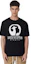 Purchase ルイヴィトン FW23 モノグラム クルーネック 半袖 ブラック Tシャツ ホワイトプリント. 1ABY17