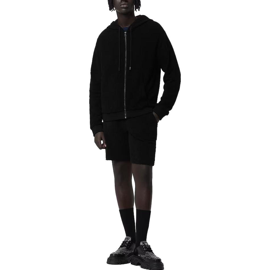 LOUIS VUITTON FW23 Monogram Embossed Drawstring Shorts Black Menswear Casual. 1ABJ9X 圖 4