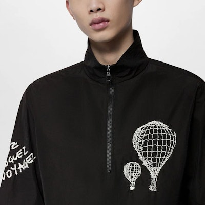 루이비통 FW23 모노그램 하프집 하이넥 긴팔 셔츠 블랙 1ABY2M Purchase 루이비통 FW23 모노그램 하프집 하이넥 긴팔 셔츠 블랙 1ABY2M