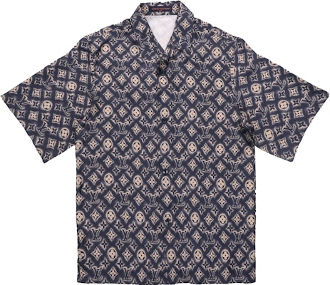 Camisa Oscura de Manga Corta con Logo Monograma LOUIS VUITTON FW23 para Hombre. 1ABJLV Order Camisa Oscura de Manga Corta con Logo Monograma LOUIS VUITTON FW23 para Hombre. 1ABJLV