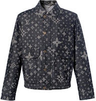 LOUIS VUITTON FW23 Monogram Starburst Logo Single-Breasted Jacket Black . 1AF316 LOUIS VUITTON FW23 Monogram Starburst Logo Single-Breasted Jacket Black . 1AF316