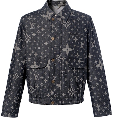 路易威登FW23單排扣外套黑色印花Monogram Starburst標誌款式 1AF316 Buy 路易威登FW23單排扣外套黑色印花Monogram Starburst標誌款式 1AF316