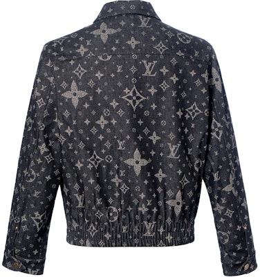 路易威登FW23單排扣外套黑色印花Monogram Starburst標誌款式 1AF316 Lookbook 路易威登FW23單排扣外套黑色印花Monogram Starburst標誌款式 1AF316