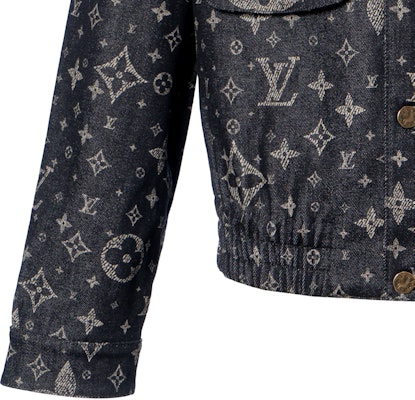 路易威登FW23單排扣外套黑色印花Monogram Starburst標誌款式 1AF316 Sizing 路易威登FW23單排扣外套黑色印花Monogram Starburst標誌款式 1AF316