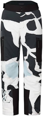 路易威登 FW23 滑雪系列 黑色拼接Logo滑雪褲 1AFAQM Buy 路易威登 FW23 滑雪系列 黑色拼接Logo滑雪褲 1AFAQM