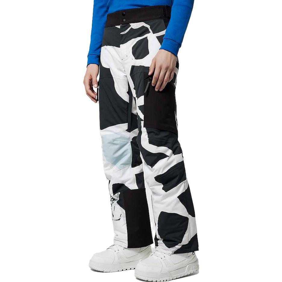 Shop 路易威登 FW23 滑雪系列 黑色拼接Logo滑雪褲 1AFAQM