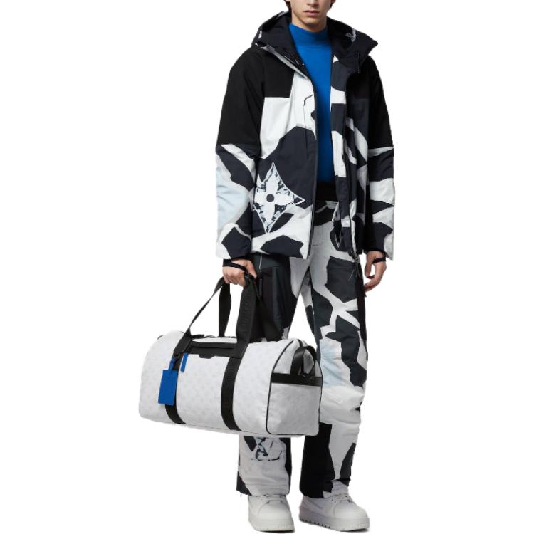 Details for 路易威登 FW23 滑雪系列 黑色拼接Logo滑雪褲 1AFAQM