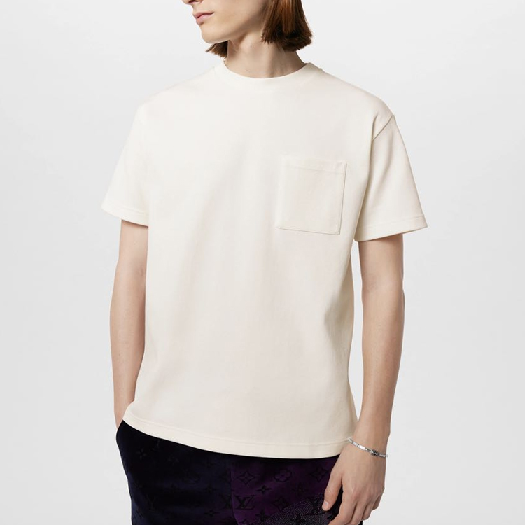 Lookbook LOUIS VUITTON FW23 Solid Pocket Crewneck T-Shirt Mens. 1AFBA8