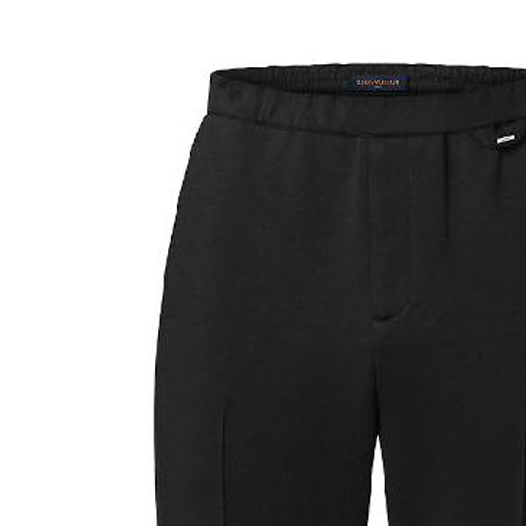 LOUIS VUITTON FW23 Solid Pocket Knit Straight-Leg Pants Men Black. 1AF732 圖 3