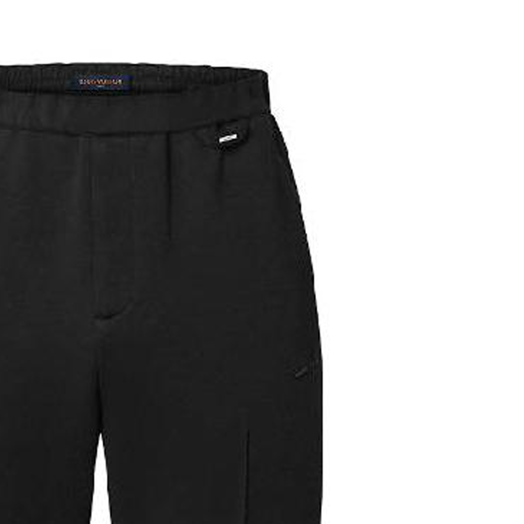 LOUIS VUITTON FW23 Solid Pocket Knit Straight-Leg Pants Men Black. 1AF732 圖 4