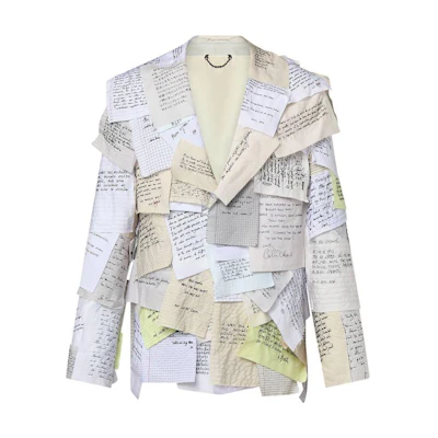 Louis Vuitton FW23 V-Neck Casual Jacket White 1ABXW7