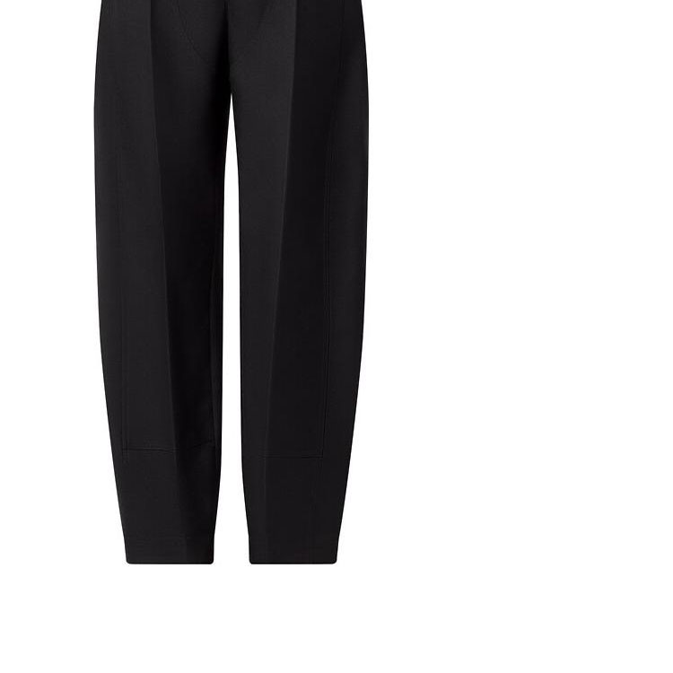 Cheap Pantalones Cargo Negros LOUIS VUITTON FW24 con Cremalleras y Tachuelas. 1AFWR0