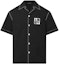 Buy LOUIS VUITTON FW24 Black Polo Shirt with Embroidered Letter Logo. 1AFWTU