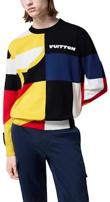 LOUIS VUITTON FW24 Logo Knit Crewneck Sweater Multicolor Long Sleeve 1AFVSP Purchase LOUIS VUITTON FW24 Logo Knit Crewneck Sweater Multicolor Long Sleeve 1AFVSP