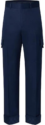 루이비통 FW24 네이비 블루 스트레이트 레그 카고팬츠 아메리카스컵. 1AFVQ7 Buy 루이비통 FW24 네이비 블루 스트레이트 레그 카고팬츠 아메리카스컵. 1AFVQ7