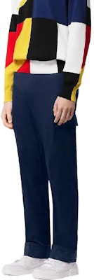 루이비통 FW24 네이비 블루 스트레이트 레그 카고팬츠 아메리카스컵. 1AFVQ7 Shop 루이비통 FW24 네이비 블루 스트레이트 레그 카고팬츠 아메리카스컵. 1AFVQ7