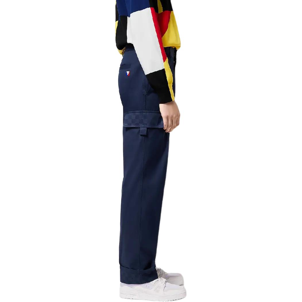 Details for 루이비통 FW24 네이비 블루 스트레이트 레그 카고팬츠 아메리카스컵. 1AFVQ7