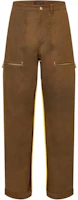 LOUIS VUITTON FW24 Brown Jacquard Straight-Leg Pants with Stud Detail Men’s Casual. 1AFWPB LOUIS VUITTON FW24 Brown Jacquard Straight-Leg Pants with Stud Detail Men’s Casual. 1AFWPB