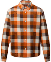 Order ルイヴィトン FW24 チェッカージャカード シングルブレストシャツ メンズ マルチカラー 1AFXSJ