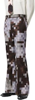 LOUIS VUITTON FW24 Colorblock Printed Flared Casual Pants Floral Male. 1AFYHE LOUIS VUITTON FW24 Colorblock Printed Flared Casual Pants Floral Male. 1AFYHE