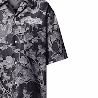 Purchase 路易威登 FW24 花卉印花短袖襯衫 黑色 1AFQZB