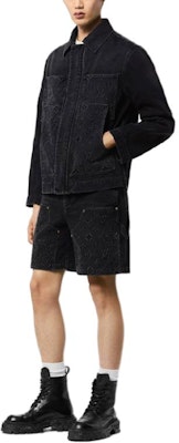 LOUIS VUITTON FW24 Monogram Logo Black Denim Jacket for Men Casual Long Sleeve 1AFVA6 Shop LOUIS VUITTON FW24 Monogram Logo Black Denim Jacket for Men Casual Long Sleeve 1AFVA6