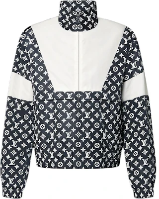 루이비통 FW24 모노그램 컬러블록 집업 자켓 그레이 남성복 1AFWJL Order 루이비통 FW24 모노그램 컬러블록 집업 자켓 그레이 남성복 1AFWJL