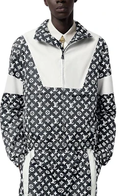 루이비통 FW24 모노그램 컬러블록 집업 자켓 그레이 남성복 1AFWJL Purchase 루이비통 FW24 모노그램 컬러블록 집업 자켓 그레이 남성복 1AFWJL