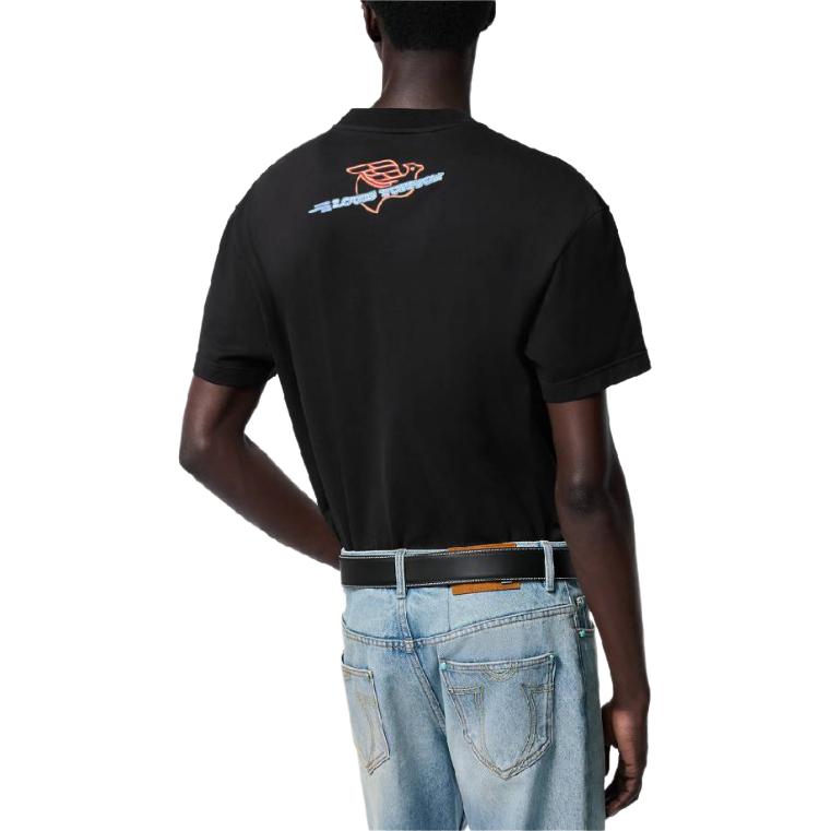 LOUIS VUITTON FW24 Monogram Print Crewneck Short Sleeve T-Shirt Black Mens. 1AFXNG 圖 6