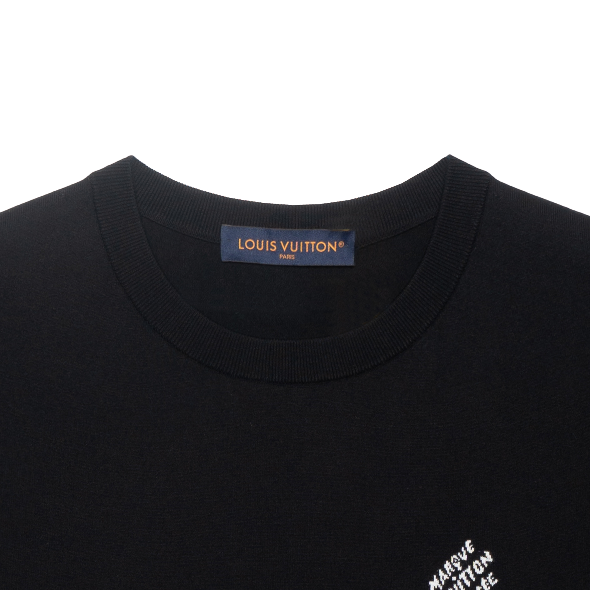 LOUIS VUITTON FW24 Monogram Print Loose Fit Black T-shirt  Short Sleeve. 1AFQSI 圖 8